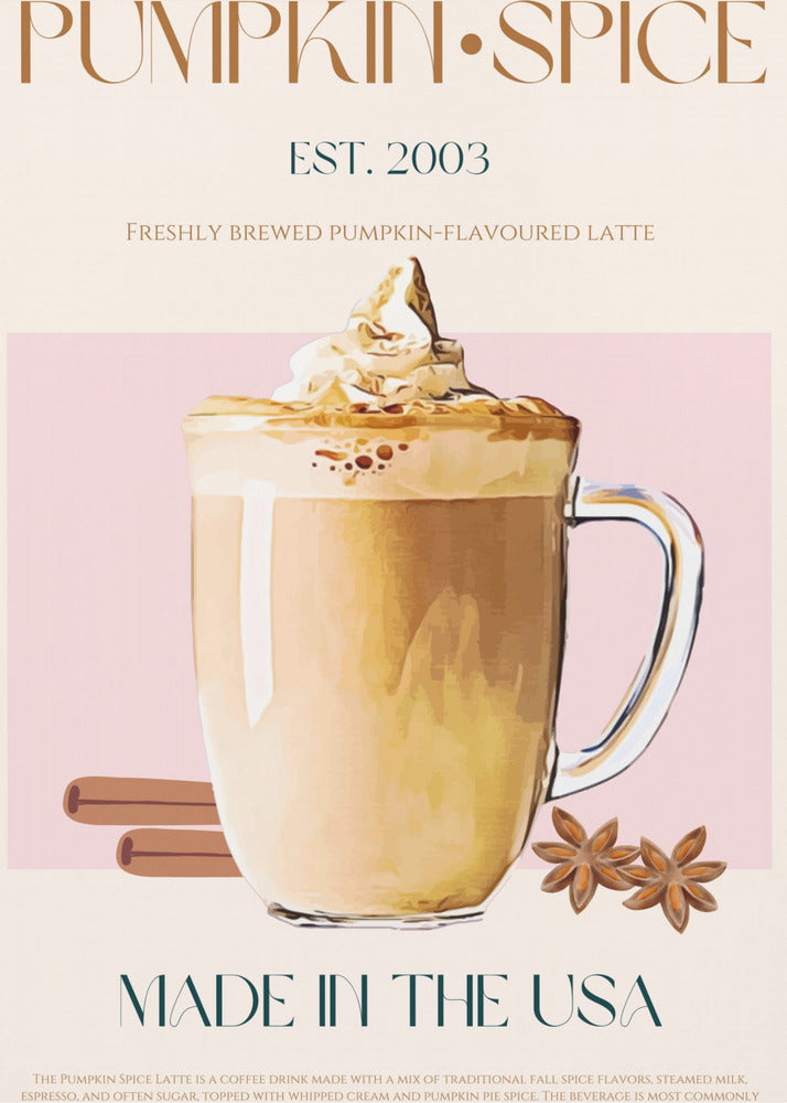 Autumn Latte Delight | Canvas