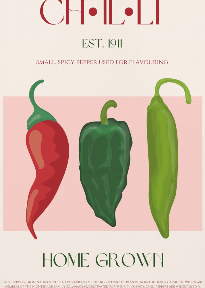 Spicy Trio Display | Poster