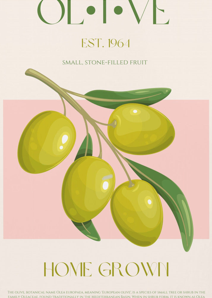 Golden Olives Essence | Poster