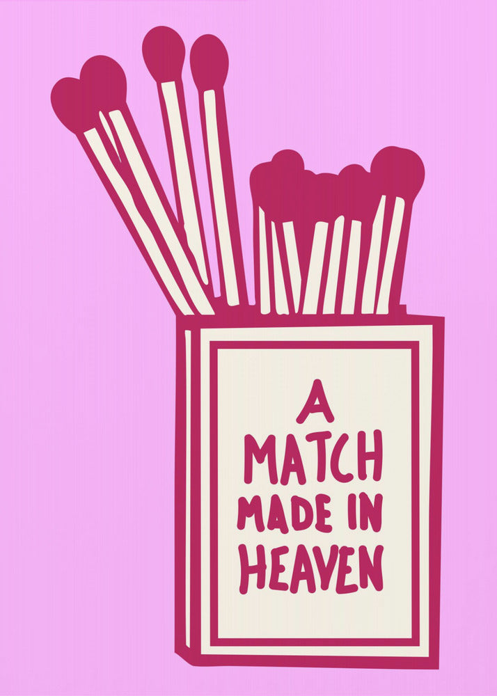 Matchbox With Matchsticks | Poster
