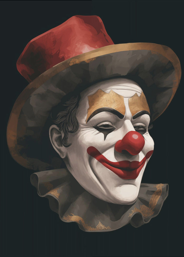 The Smiling Clown | Canvas