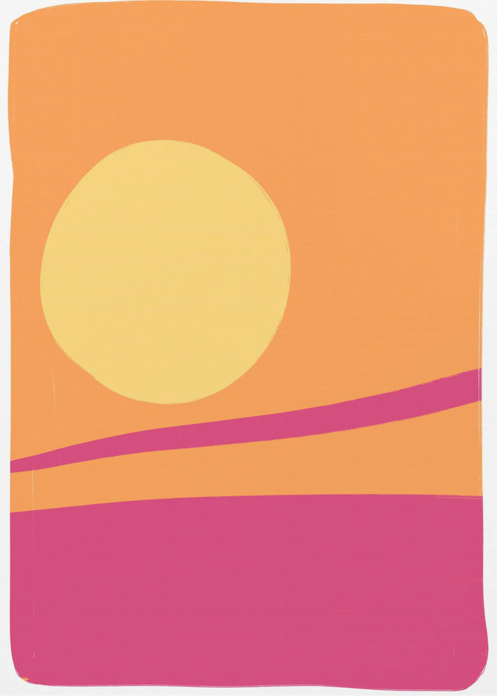 Vibrant Sunset Glow | Poster