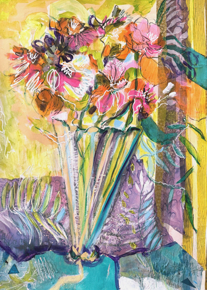 Vibrant Bloom Dance | Poster