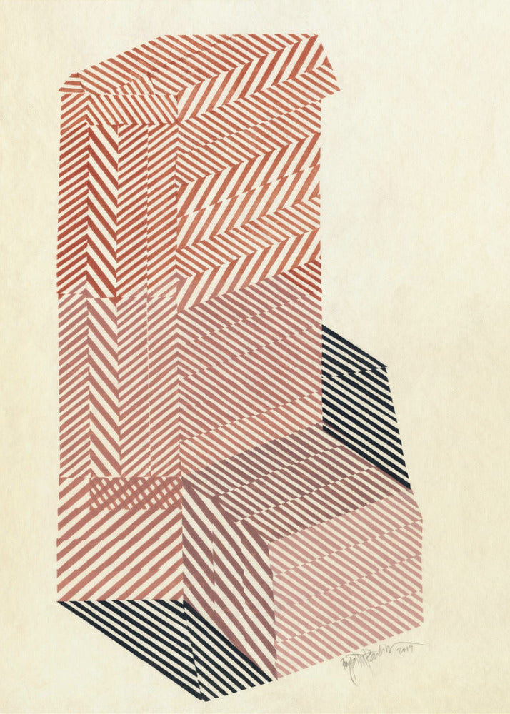 Polygonal shape I. | Canvas